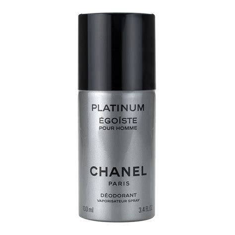 chanel egoiste platinum deo spray|platinum égois.